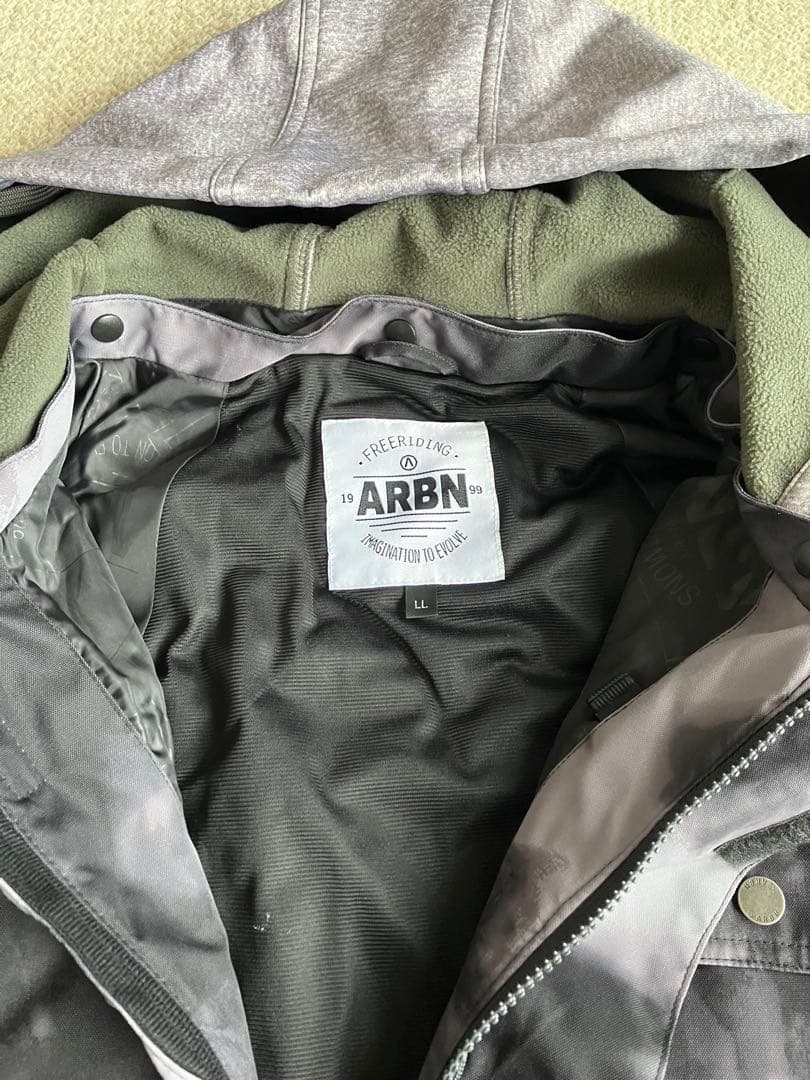 スノーボードウェア 上下セット 手袋付き ARBN