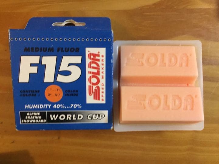SOLDA クロスカントリースキー　ワックス　4個セット