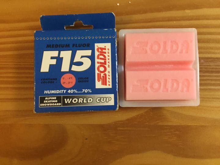 SOLDA クロスカントリースキー　ワックス　4個セット