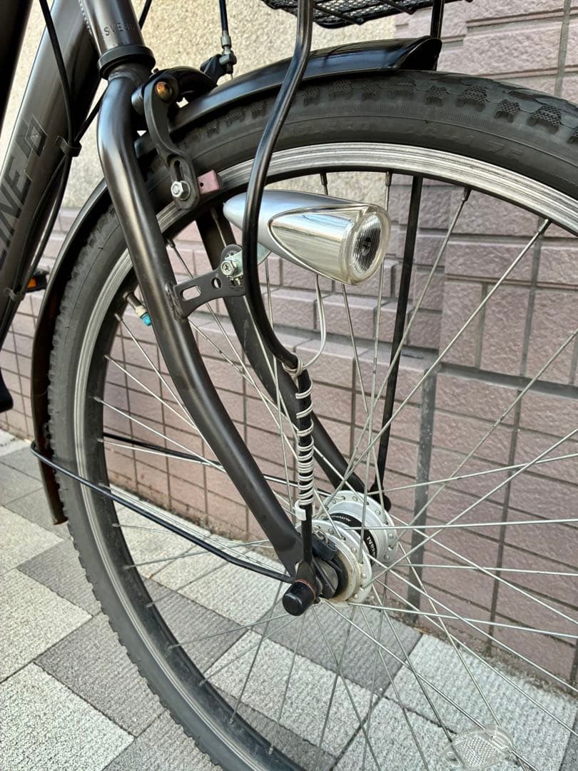 サイクルベース　あさひ 　26インチ 6段変速 オートライト 自転車　東京
