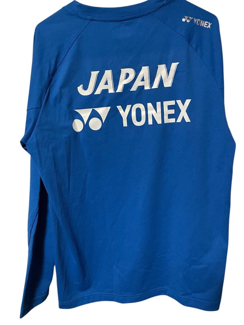 YONEX JAPAN ウォームアップウェア L 青