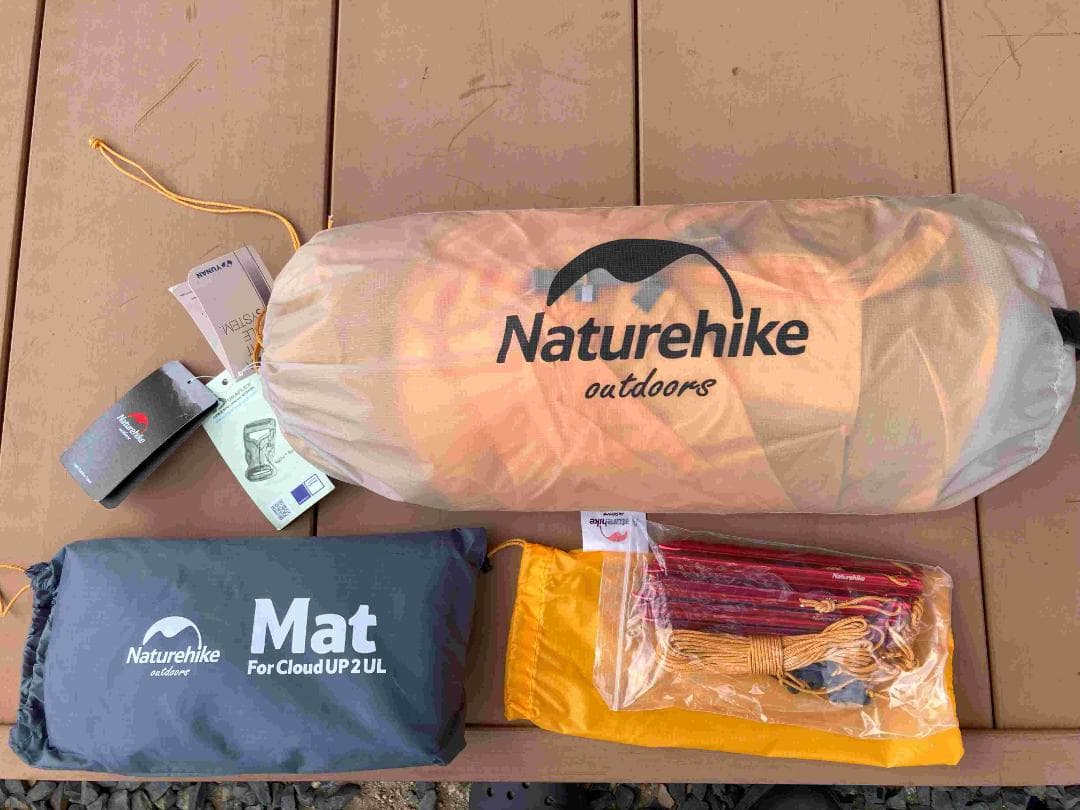 Naturehike UL テント 2人用 重量 約980g 10D