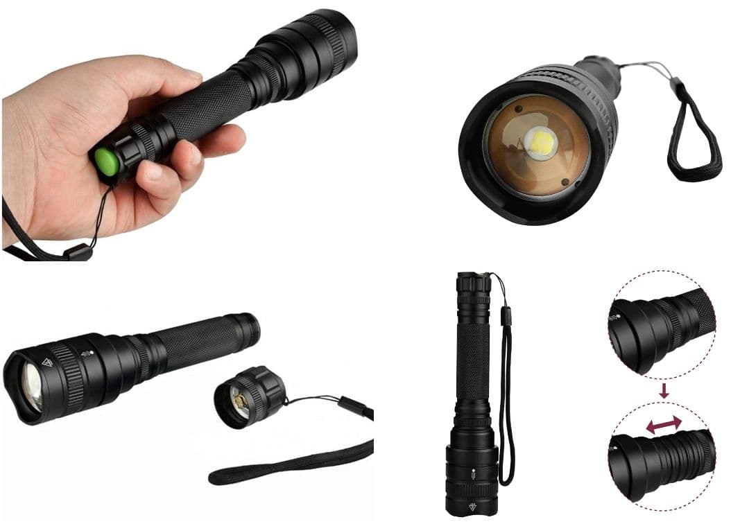 『正規CREE XHP50.2/スリム』ハンディライト　超強力　LED懐中電灯