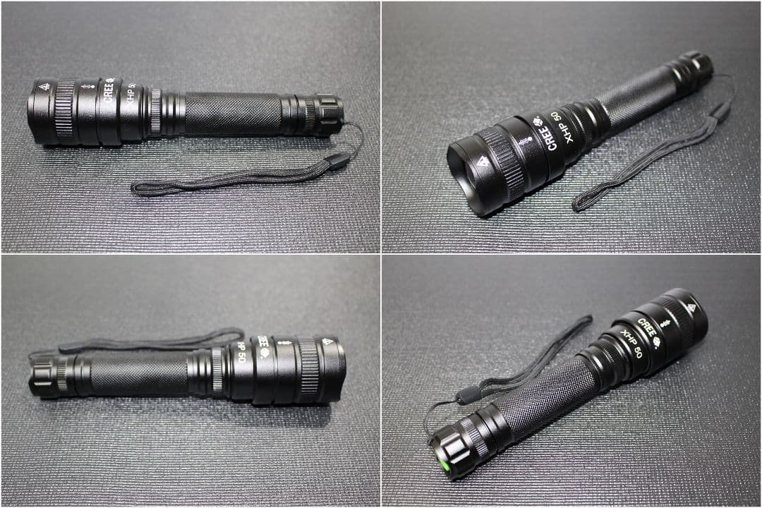 『正規CREE XHP50.2/スリム』ハンディライト　超強力　LED懐中電灯