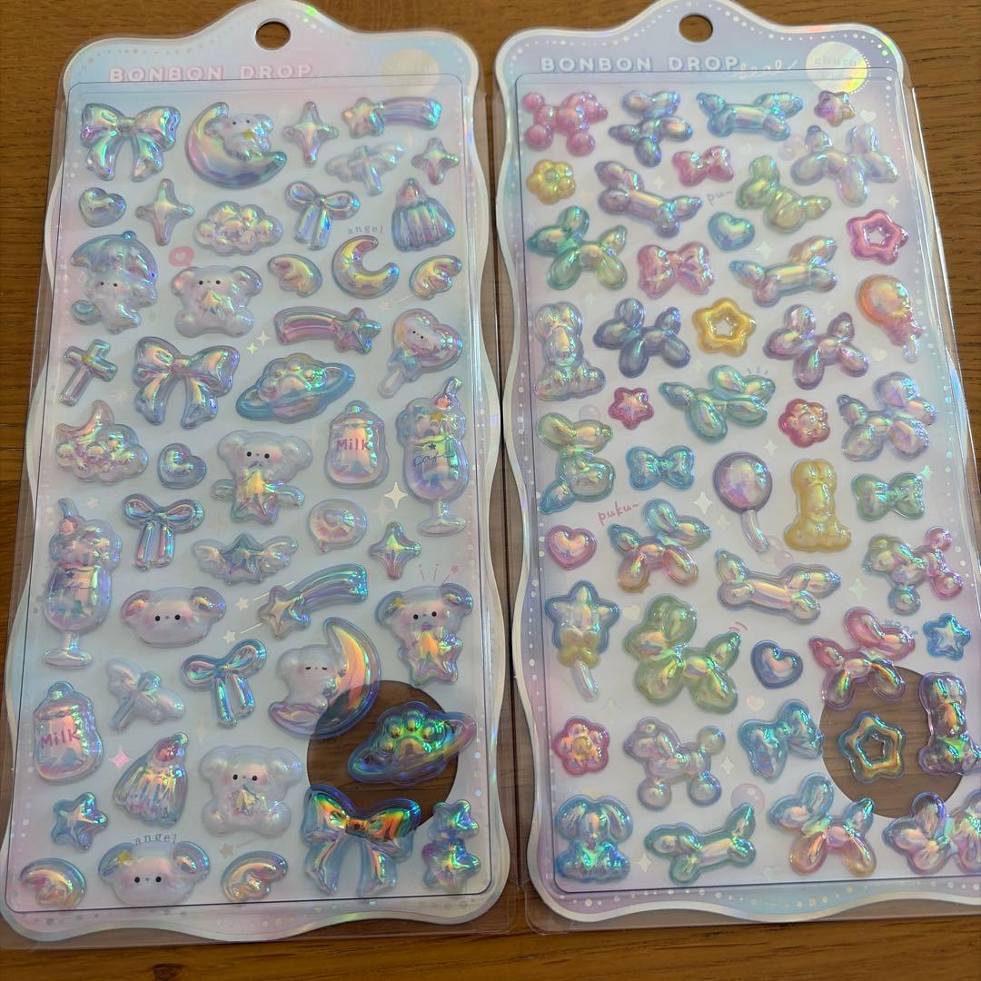 ボンボンドロップシール　まとめ売り　６枚　正規品