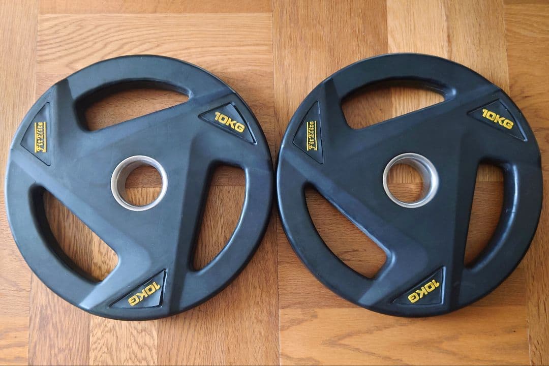 FitElite 10kg オリンピック プレート 2枚