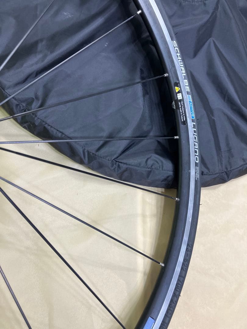 滋賀県手渡し　美品シマノR500 WH-R501 700c フロントリアセット