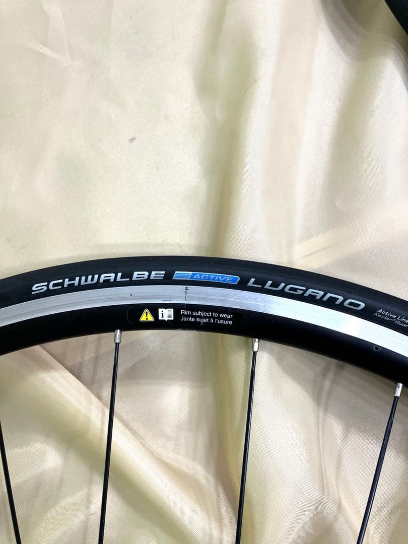 滋賀県手渡し　美品シマノR500 WH-R501 700c フロントリアセット