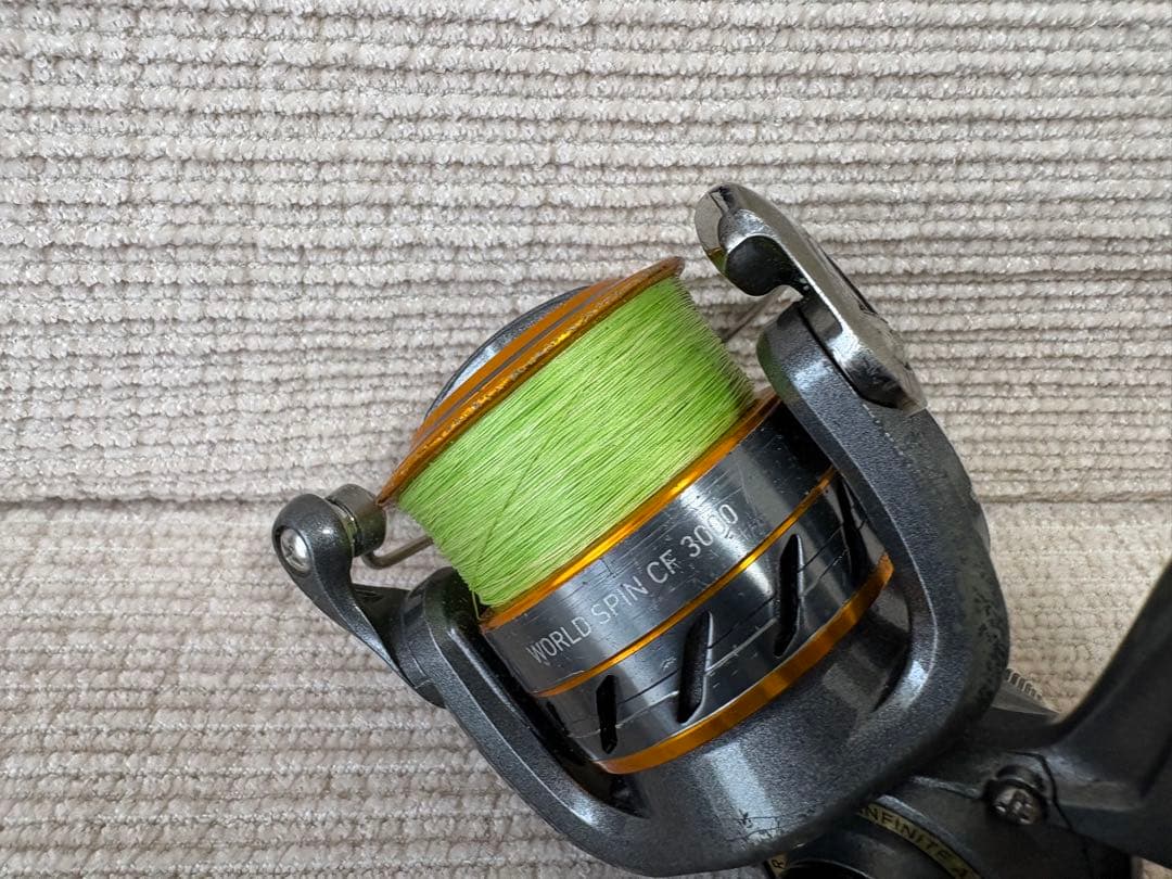 スピニングリール 4台セット ダイワ レガリス ライン付き