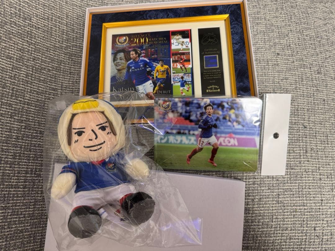 永戸勝也選手　200試合出場記念品グッズセット