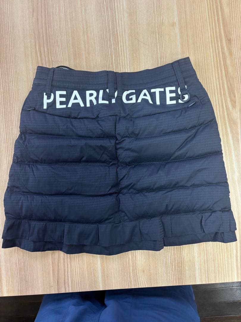 PEARLY GATES ネイビー ダウンジャケット スカート セットアップ