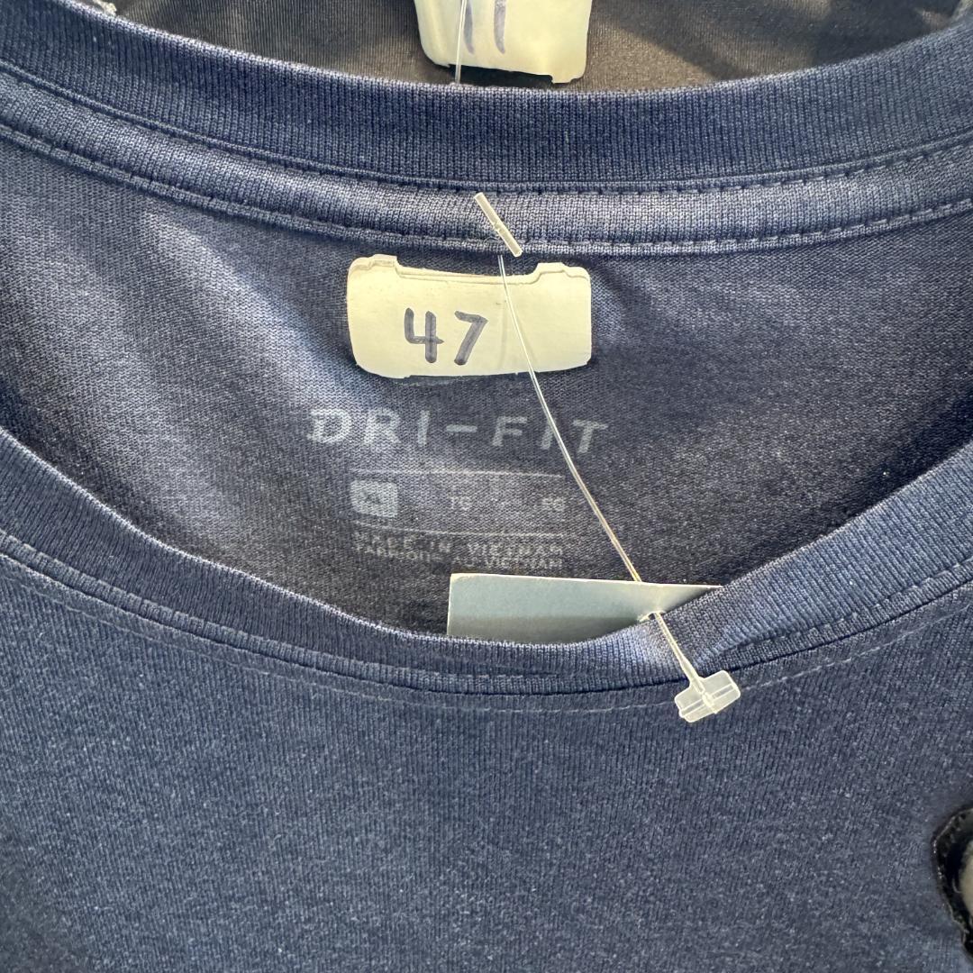 Nike DRI-FIT Cowboys #47 パデッドシャツ ネイビー XL