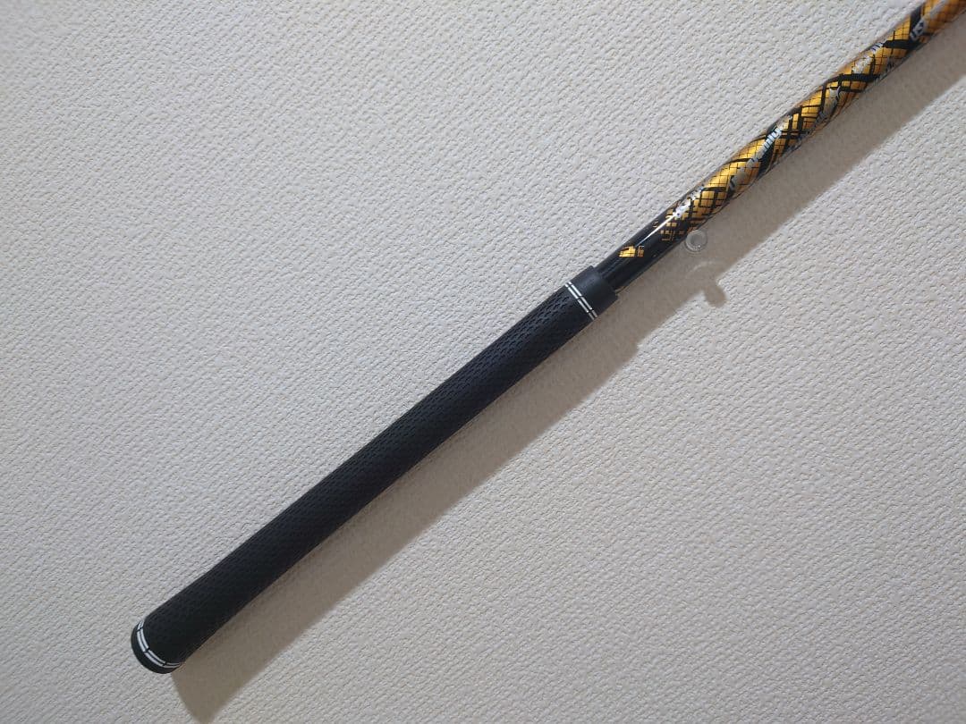 The ATTAS V2 GOLDバージョン　ダンロップスリーブ装着