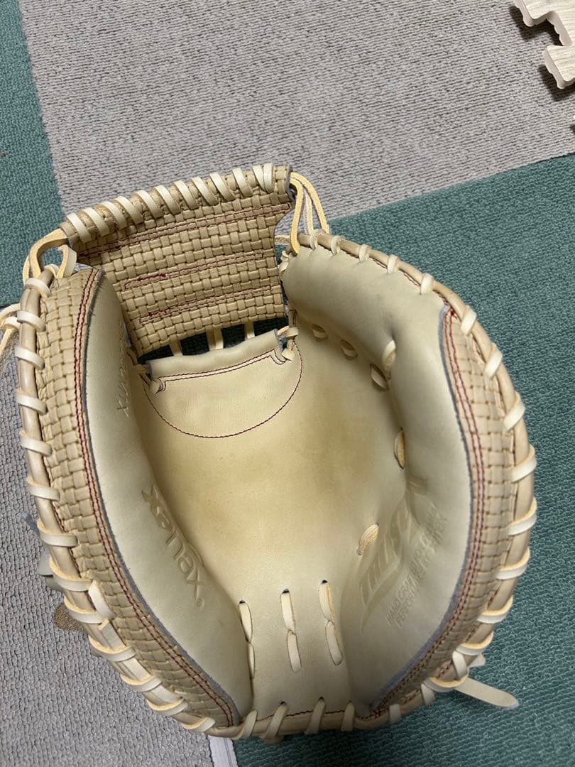 ザナックス軟式ミット　クリームブラウン　BRC25CM1X