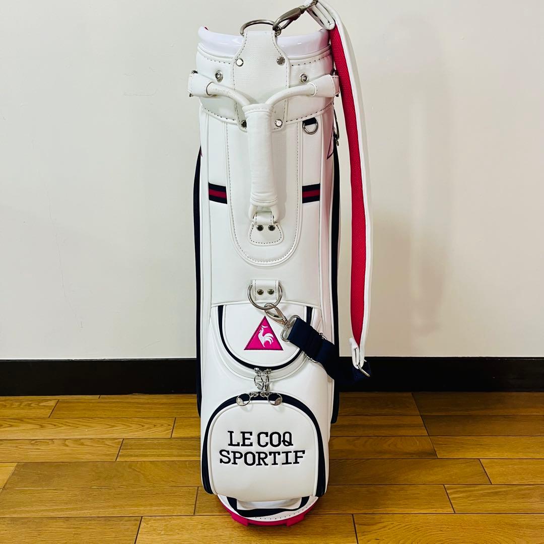 希少美品　le coq sportif ゴルフ キャディバッグ レディース