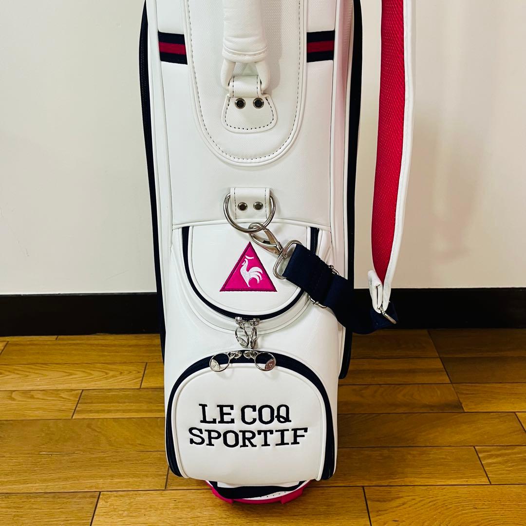 希少美品　le coq sportif ゴルフ キャディバッグ レディース