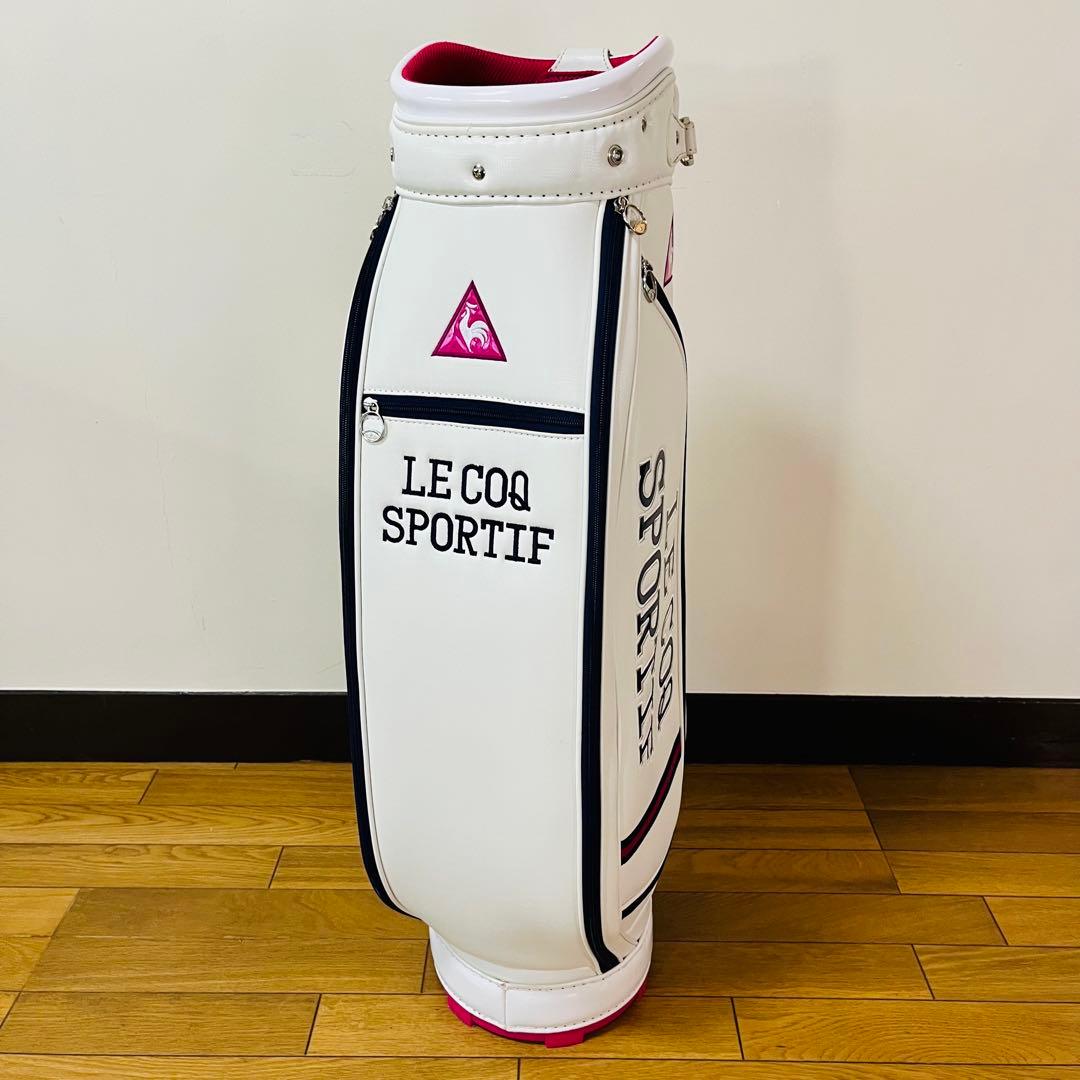 希少美品　le coq sportif ゴルフ キャディバッグ レディース