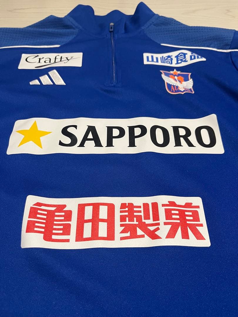 adidas 青 ジャージアルビレックス新潟