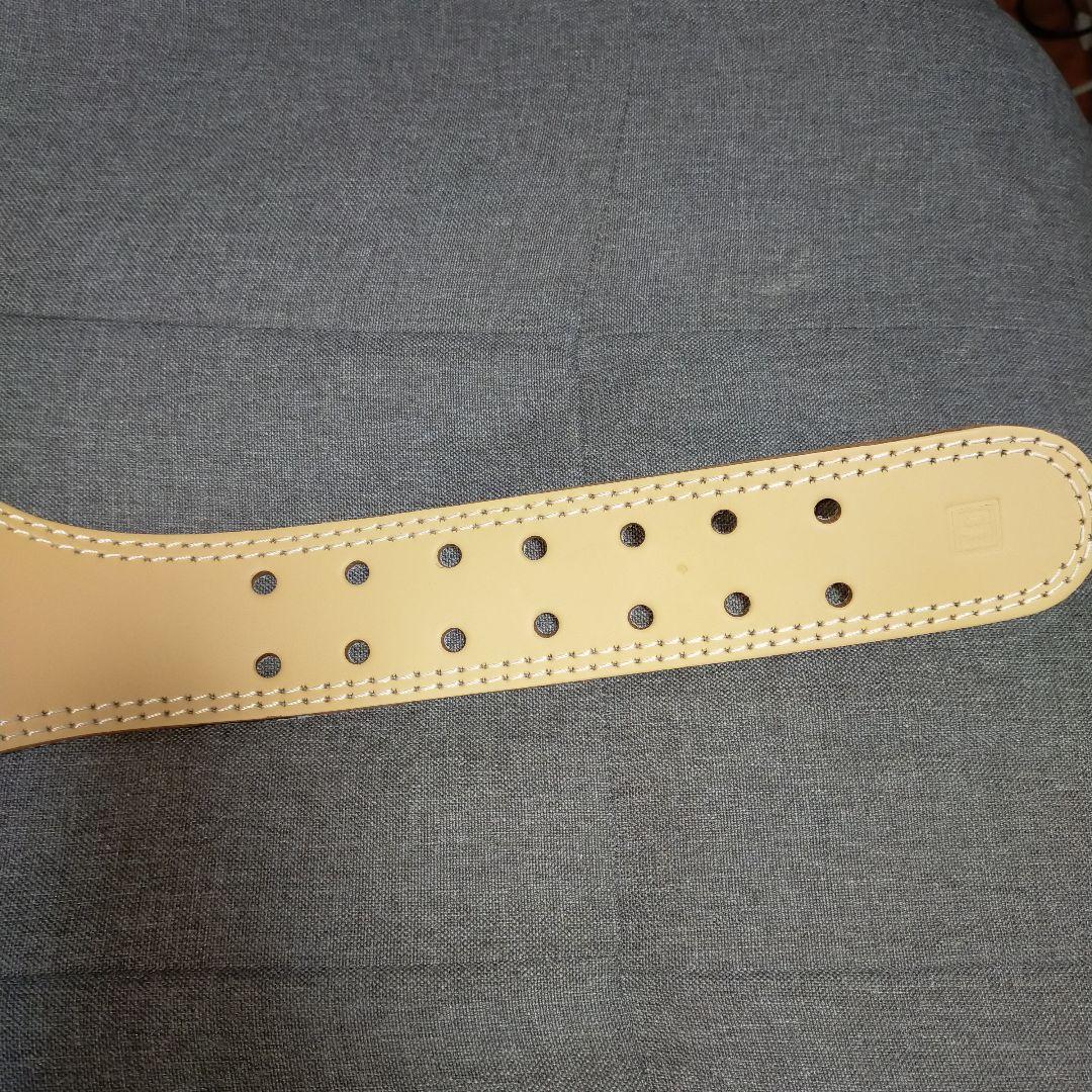 ゴールドジム ベーシックレザーベルト トレーニングベルト Sサイズ