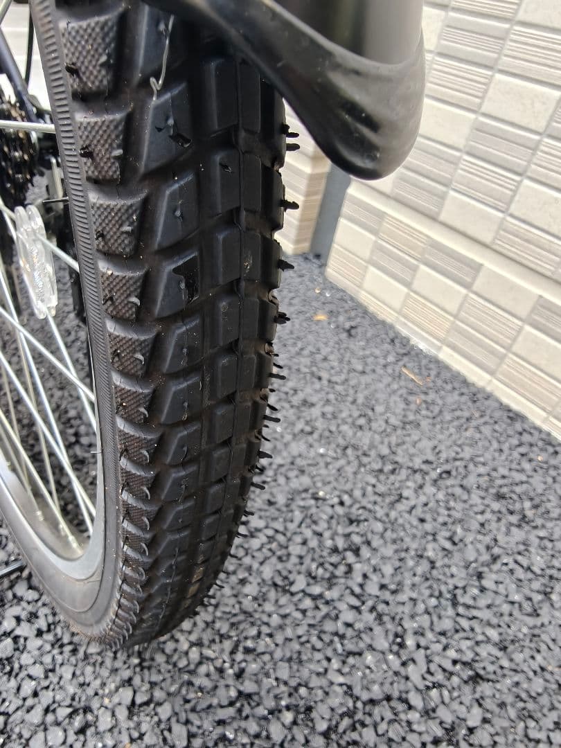 26インチ　丸石　GROUSE シティサイクル マットネイビー　マルイシ