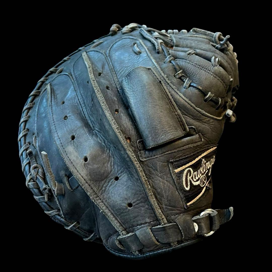 専用。Rawlings ローリングス 一般軟式 キャッチャーミット 黒 ブラック