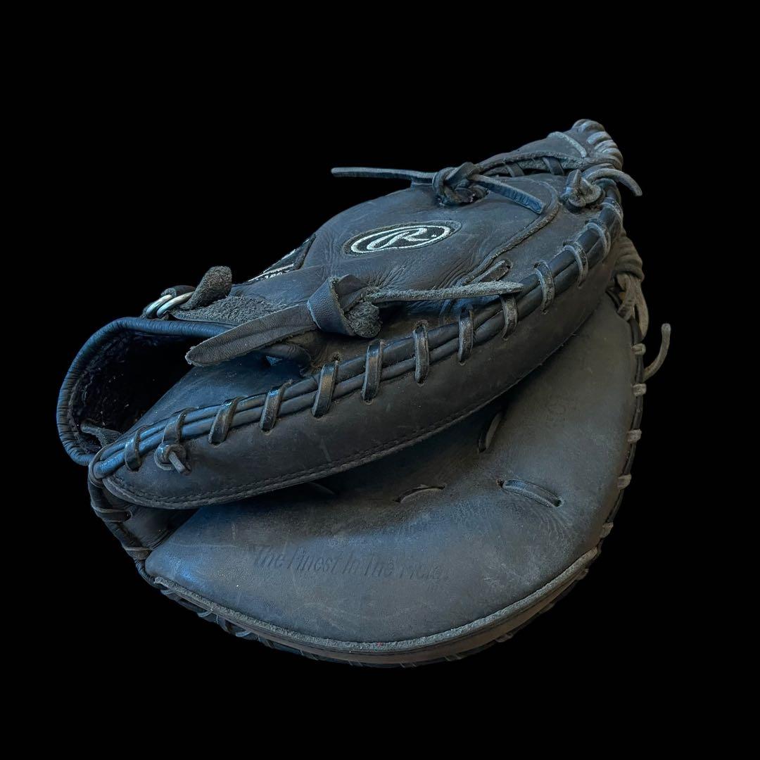 専用。Rawlings ローリングス 一般軟式 キャッチャーミット 黒 ブラック