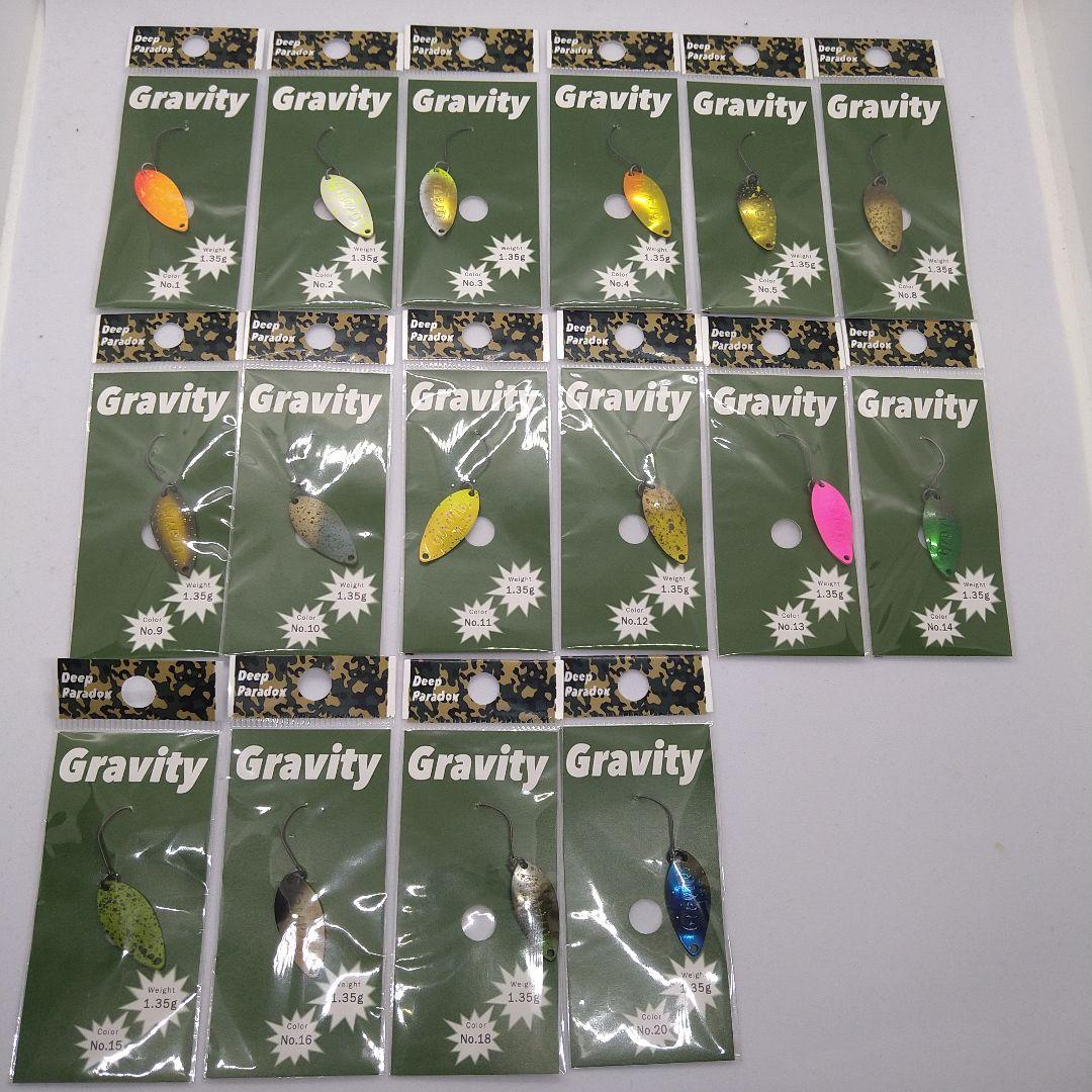 Deep Paradox グラビティ 1.35g 16色セット　新品未使用品