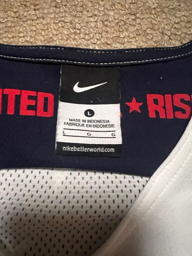 Nike USA バスケットボール ユニフォーム レブロン・ジェームズ Lサイズ