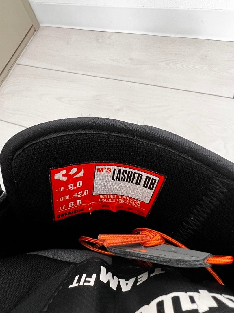 THIRTYTWO LASHED DOUBLE BOA 熱成形対応27cm