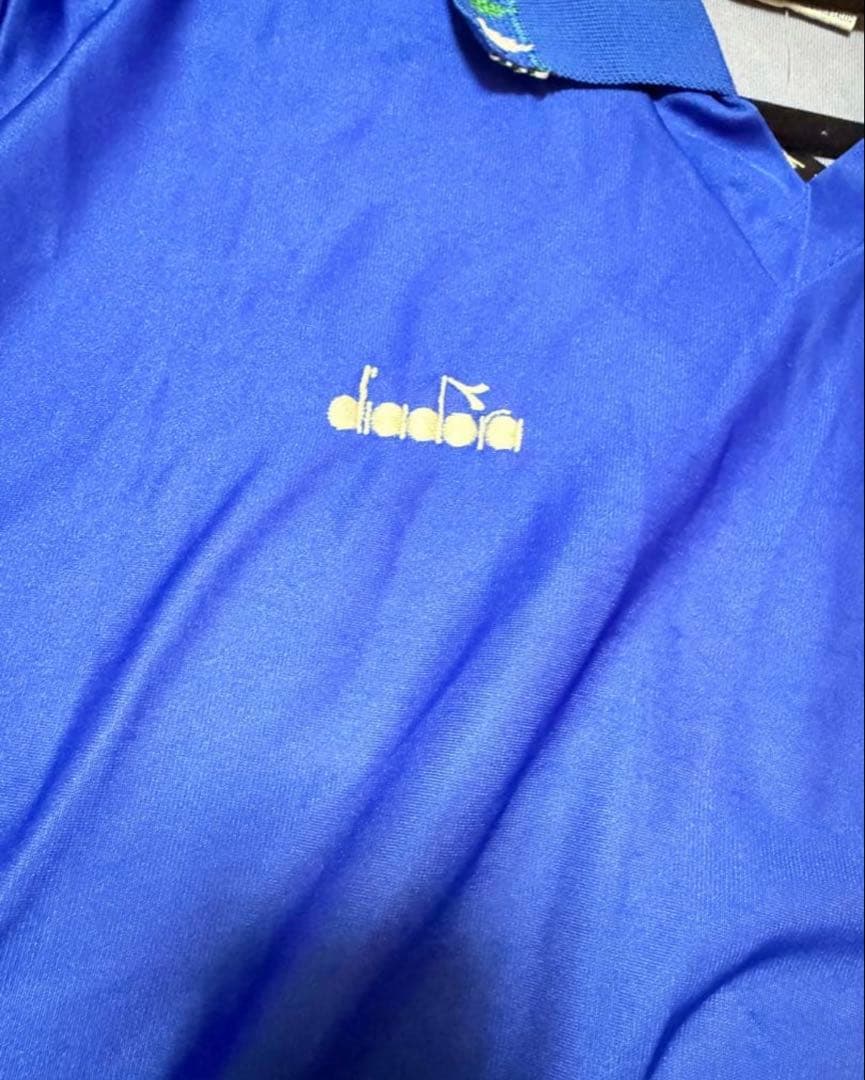 diadora イタリア代表 シャツ 青