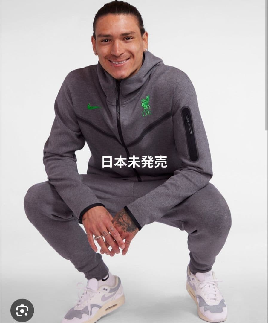 日本未発売　激レア　新品　選手着用モデル　テックフリース　セットアップ