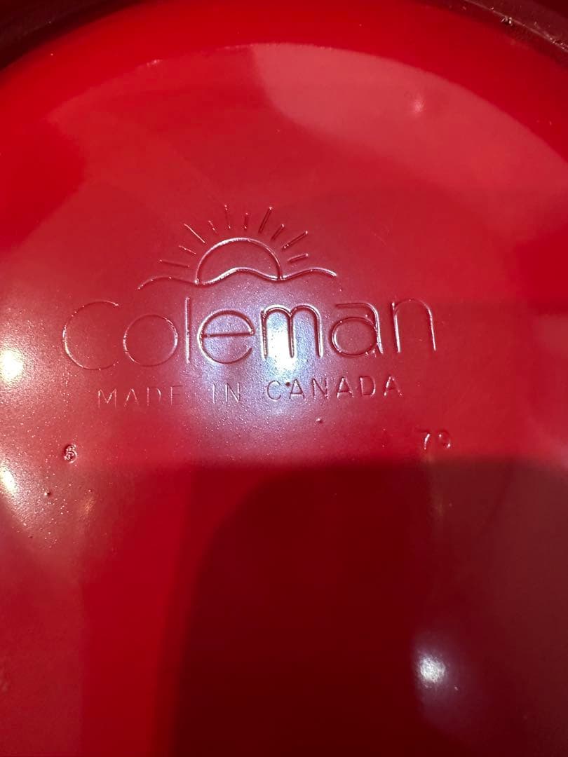 Coleman 335 赤 ランタン NOS 79年6月製造　colex 元箱付