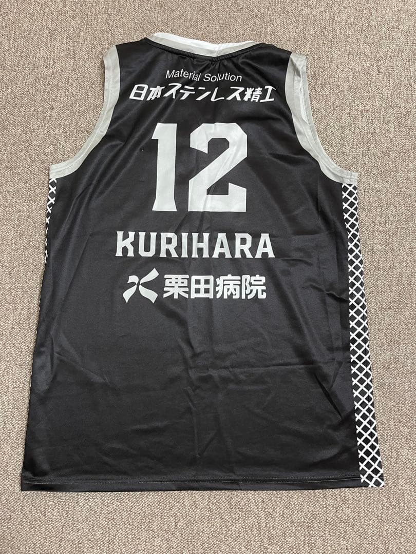 信州ブレイブウォリアーズ ユニフォーム 12 KURIHARA