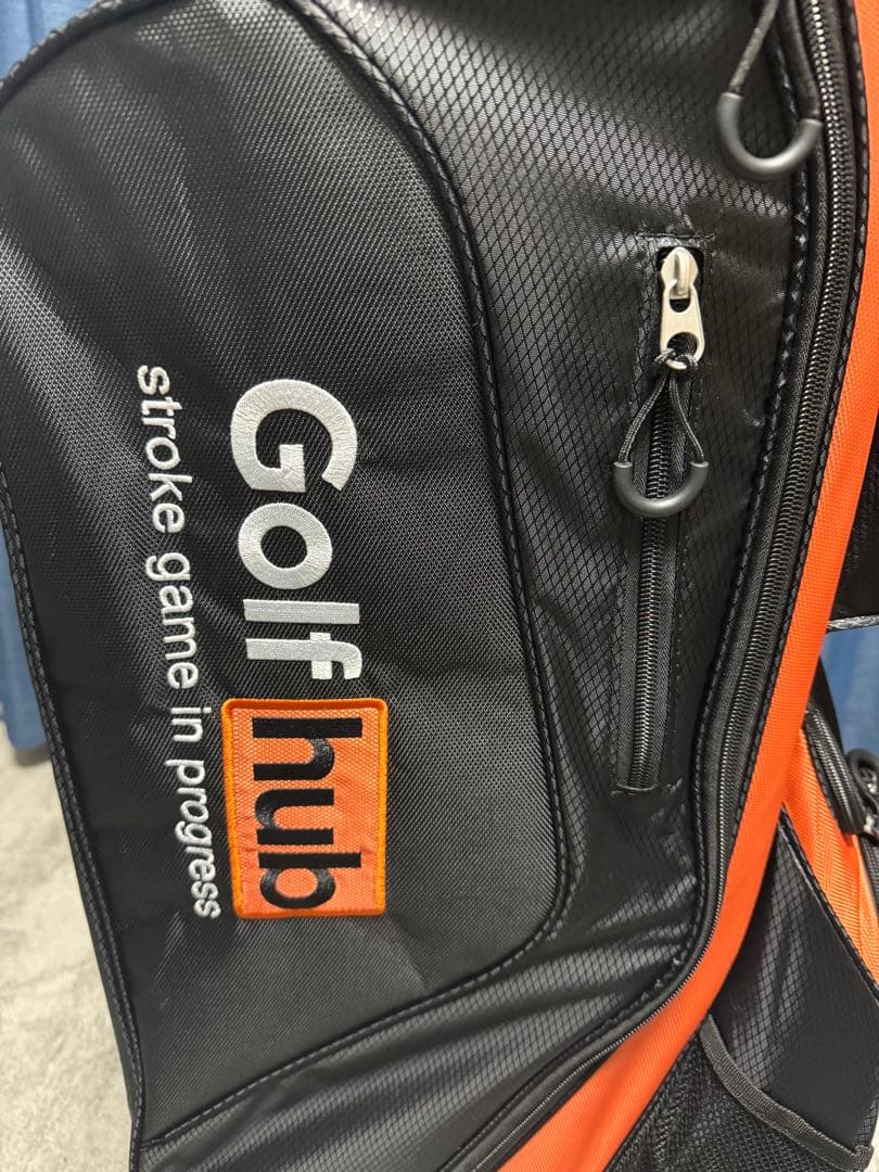 新品 キャディバッグ CALONG golf hub 9.5型 ゴルフバッグ