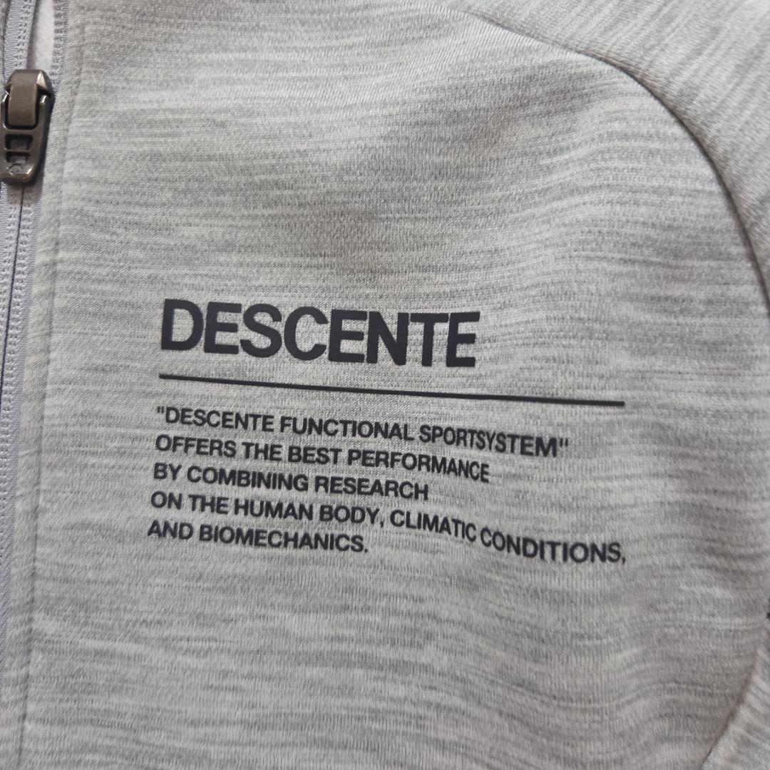 DESCENTE グレー ジャージ上下