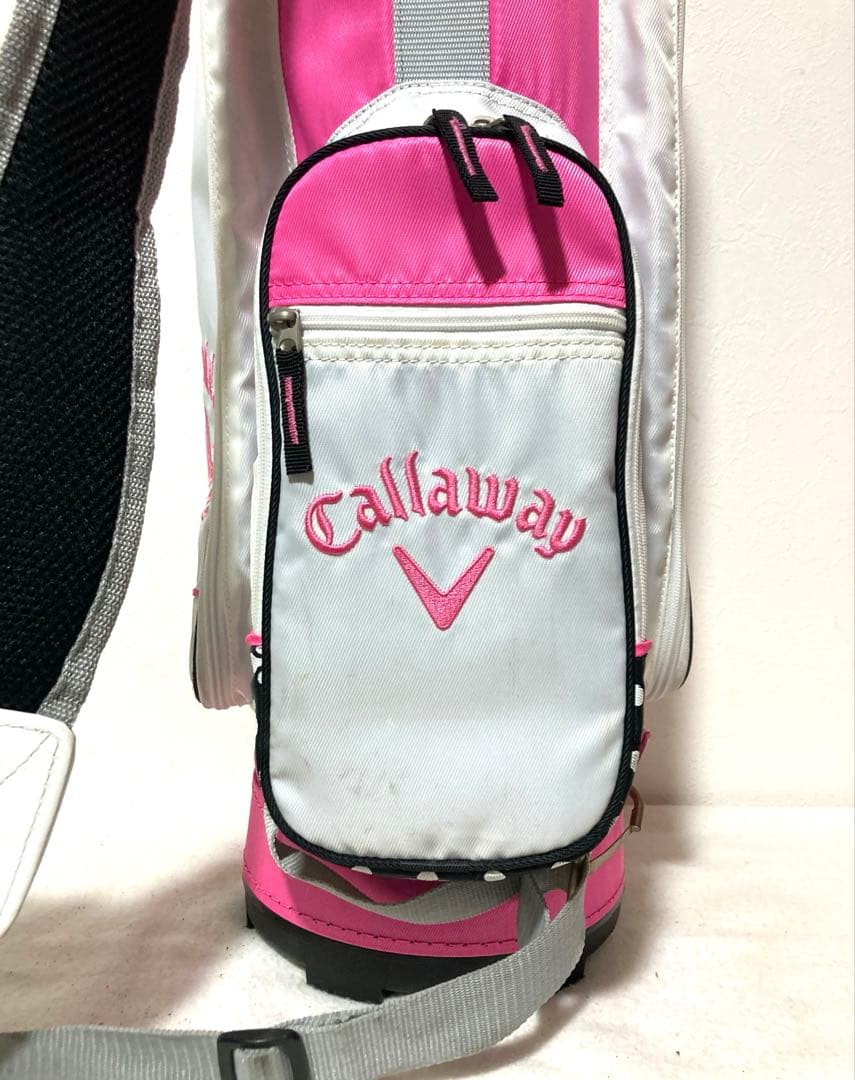 Callaway Solaire キャロウェイ ゴルフバッグ ピンク 美品