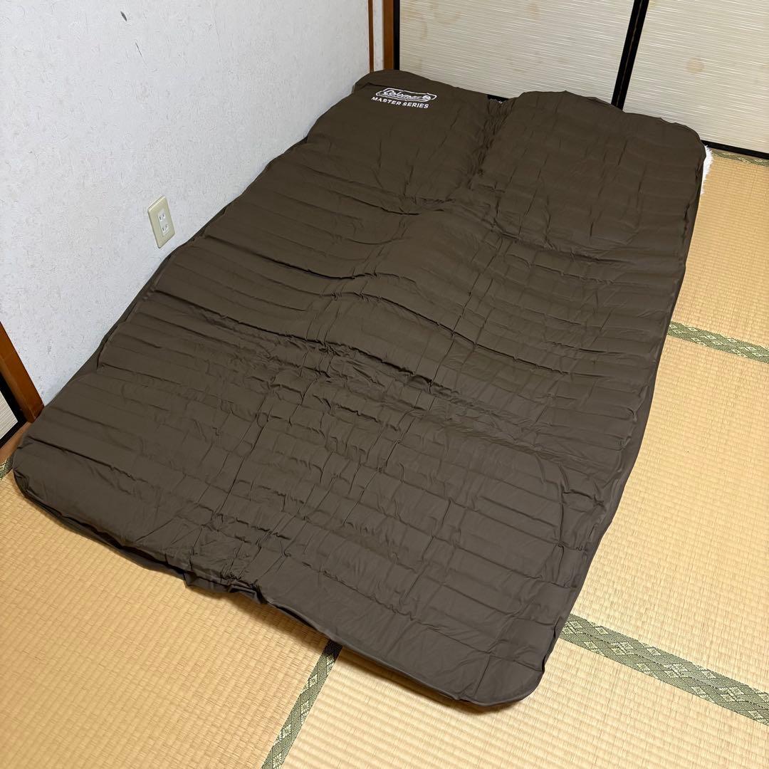 Coleman MASTER SERIES ブラック ダブル 寝袋