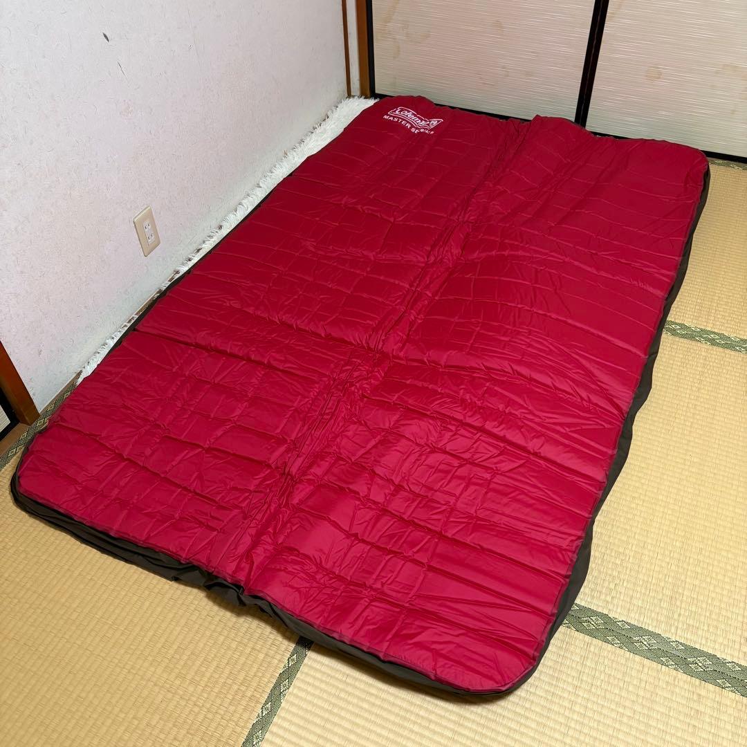 Coleman MASTER SERIES ブラック ダブル 寝袋