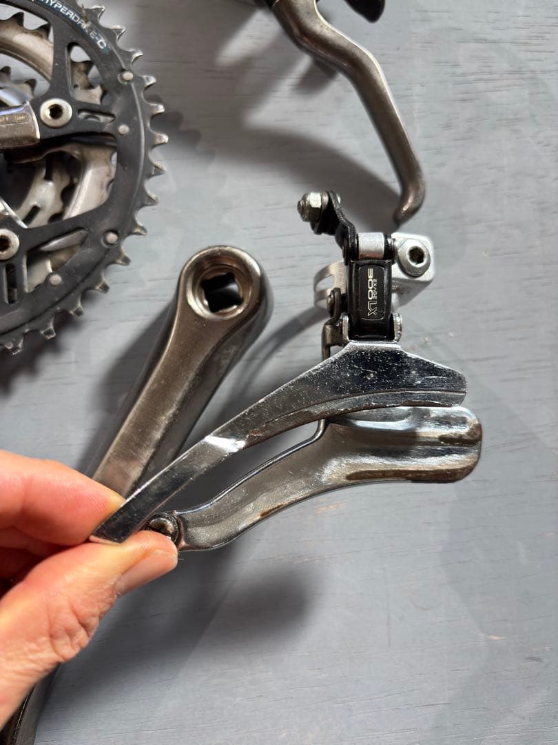 Shimano STX コンポーネントグループセット、old mtb