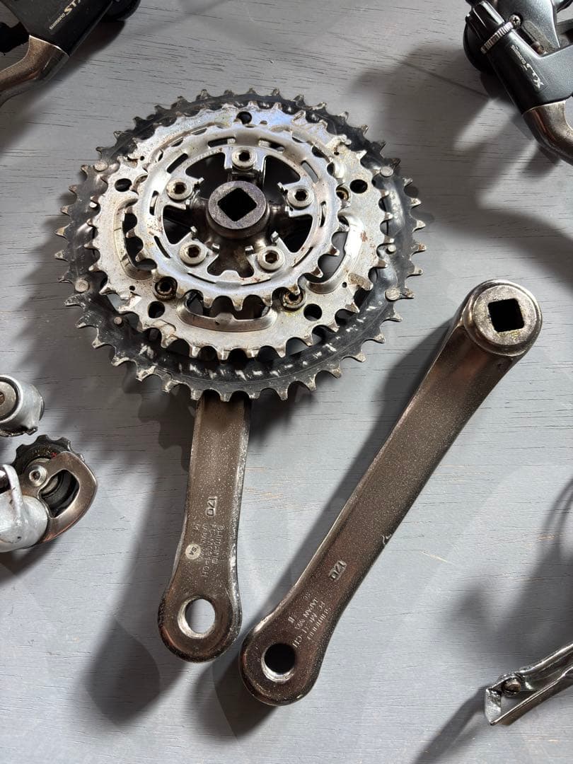Shimano STX コンポーネントグループセット、old mtb