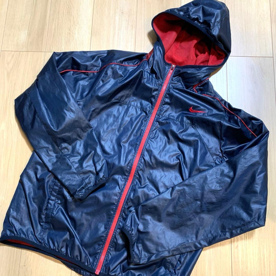 NIKE ナイキ セットアップ ウインドブレーカー 上下セット ネイビー XL