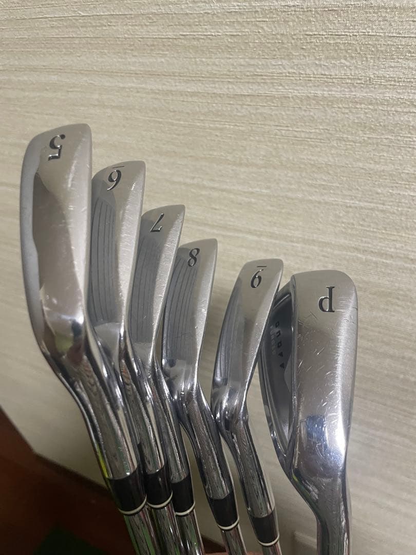 吉田優利プロ愛用　KBS Tour 90 onoff フォージド アイアンセット