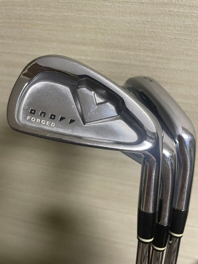 吉田優利プロ愛用　KBS Tour 90 onoff フォージド アイアンセット