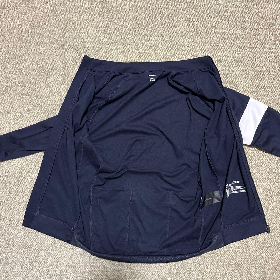 Rapha ネイビー 長袖 サイクルジャージ S