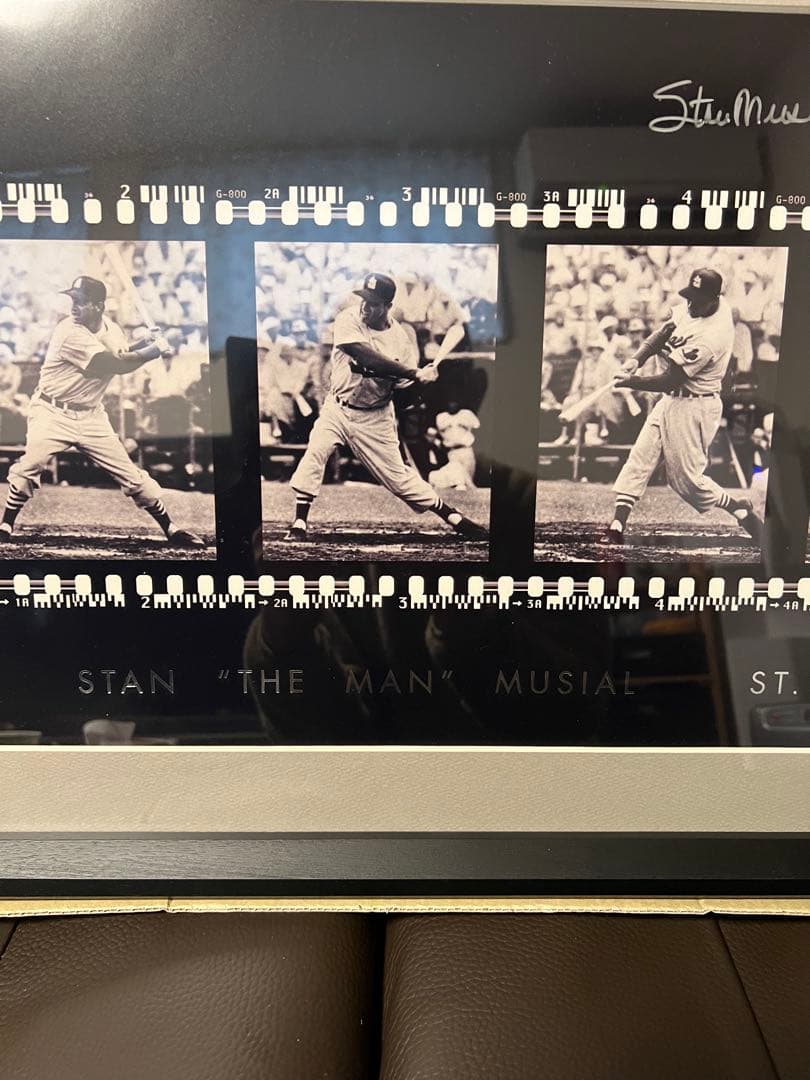 【UPPER DECK】スタン・ミュージアル 直筆サイン入り写真 28/200