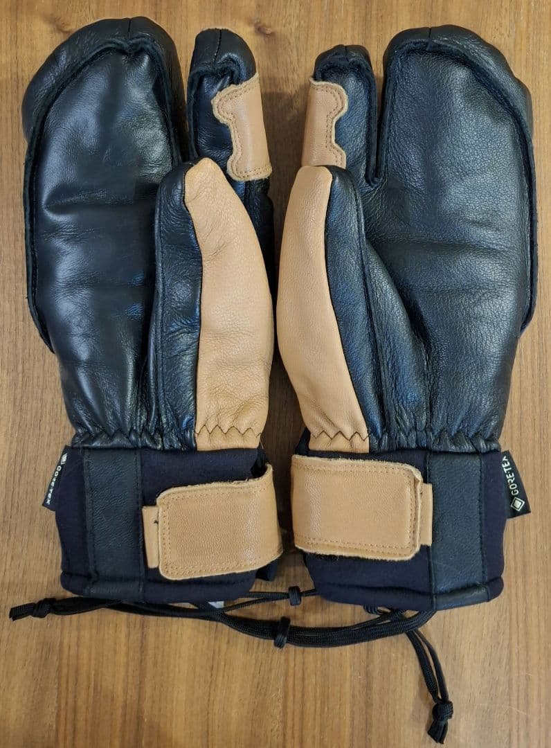 eb's エビス LOBSTER GORE-TEX ミトングローブ キャメル S