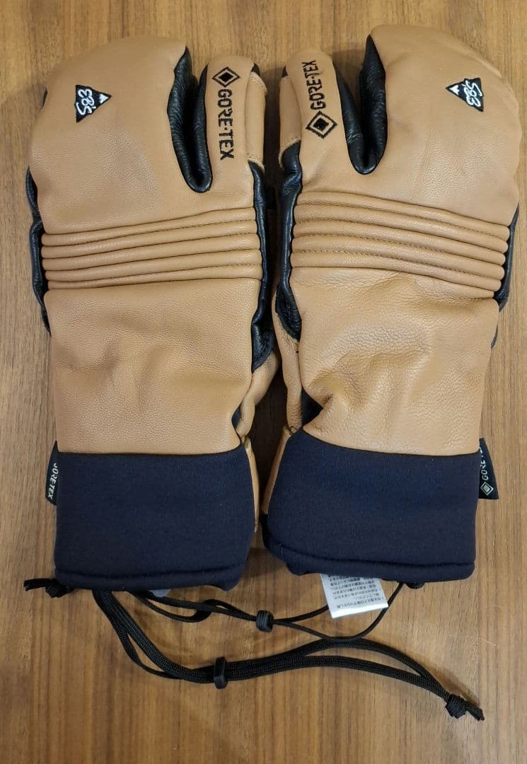 eb's エビス LOBSTER GORE-TEX ミトングローブ キャメル S