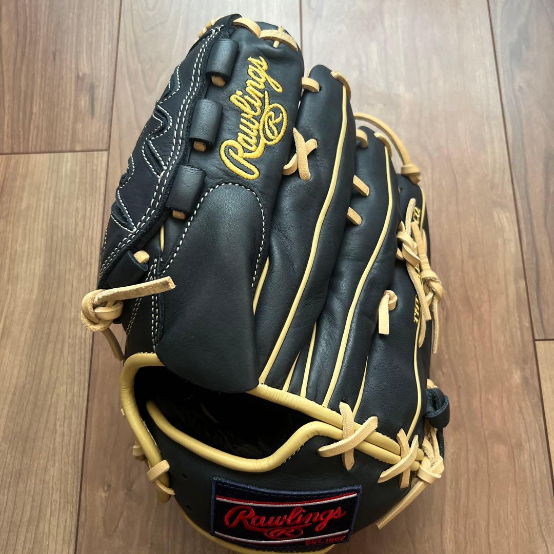 【美品】Rawlings ローリングス HOH軟式投手グローブ左投げ用