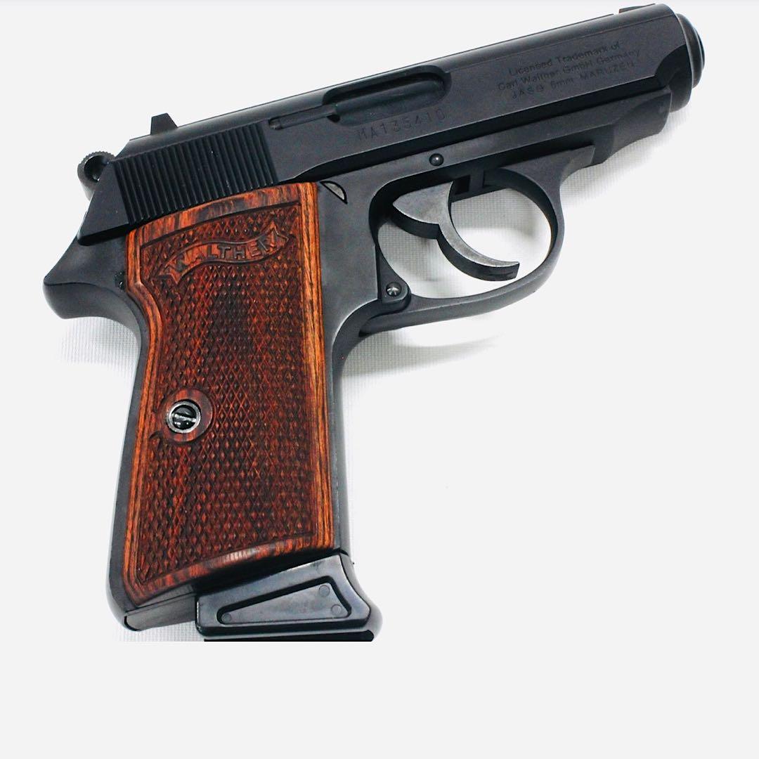 【新品】マルゼン ワルサー PPK/S用 パンドラアームズ 木製グリップ