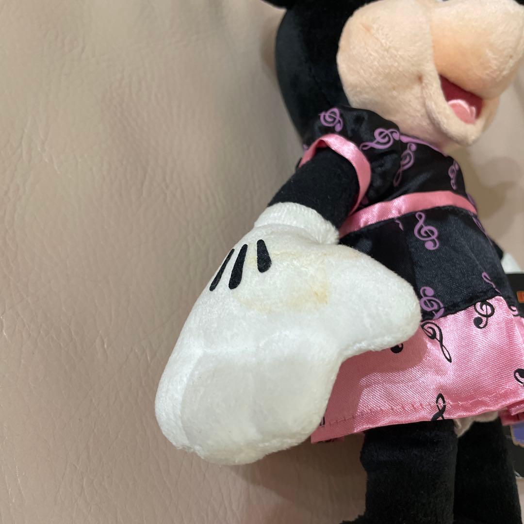 ディズニーシー　ビッグバンドビート　ミニーマウス　ぬいぐるみ　タグ付　30cm